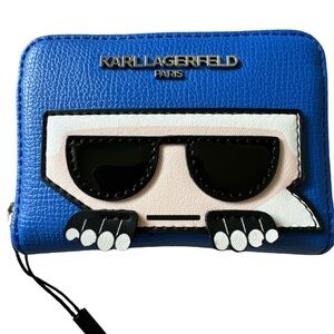 Karl Lagerfield accordion wallet